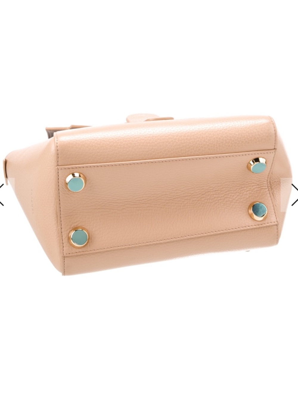 Senreve Midi Maestra Pebbled Leather Satchel/Backpack in Beige-Tan - EUC - Picture 5 of 9